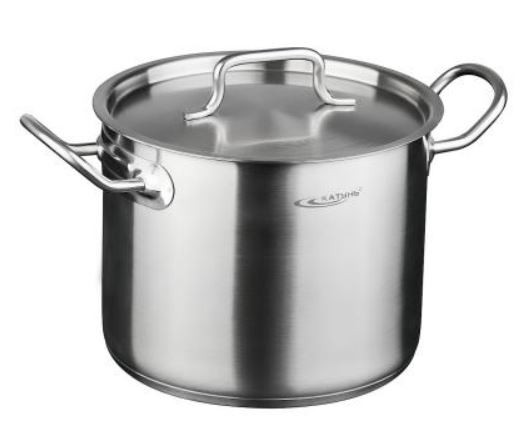 Кастрюля 2,0л (ОБЩЕПИТ) d-16 h-10 металл.кр. ТРС,со шкалой