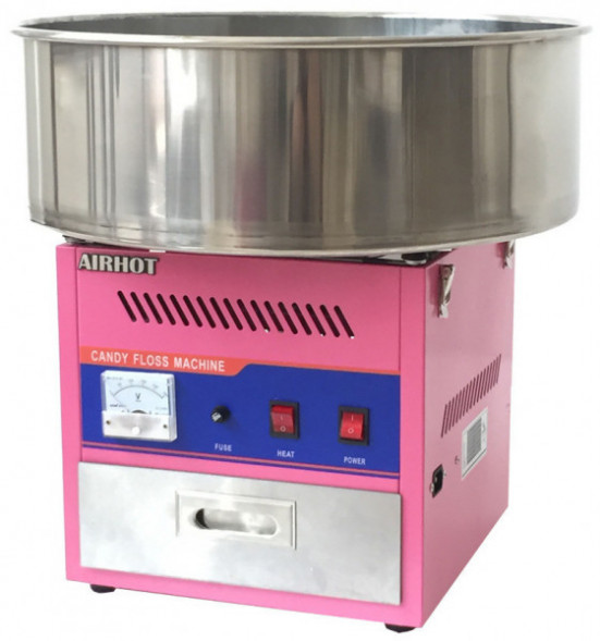 Аппарат для сахарной ваты AIRHOT CF-1 РОЗОВЫЙ