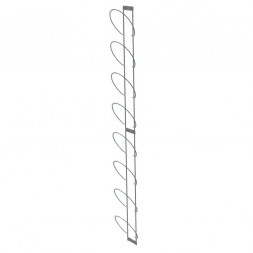 Полоса для шапочек настенная 8 ячеек