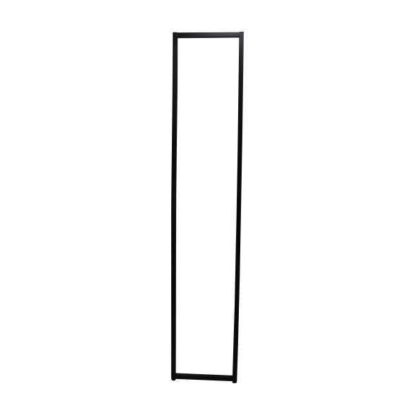 Рама пристенного стеллажа 450*2300 мм черный муар