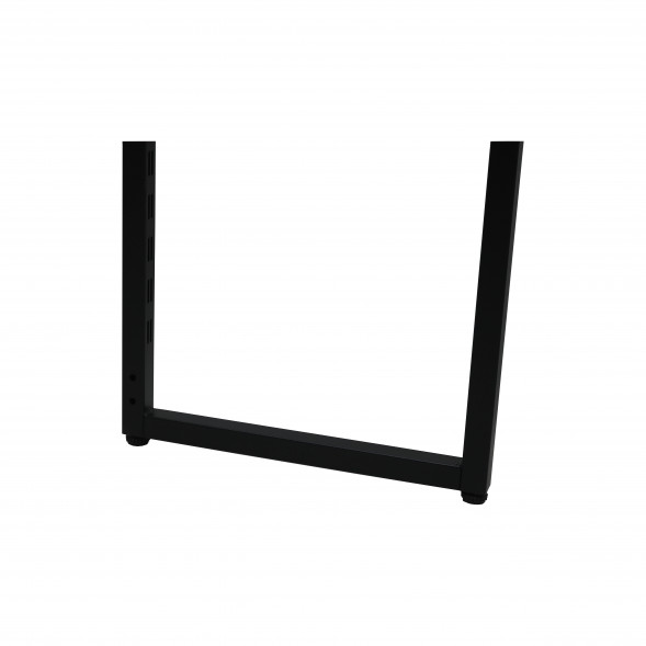 Рама пристенного стеллажа 450*2300 мм черный муар