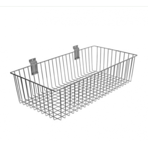 F 199 Корзина на экономпанель 600х300х140мм, хром