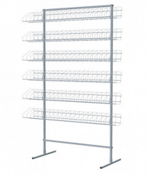 Стеллаж универсальный с &amp;quot;косыми&amp;quot; полками 