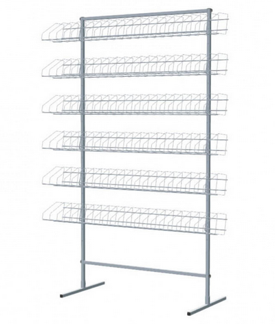 Стеллаж универсальный с &amp;quot;косыми&amp;quot; полками 