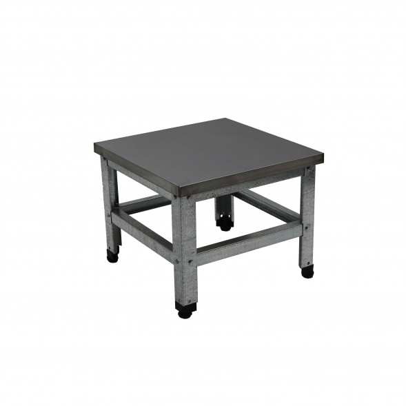 Подтоварник 400*400*300 мм верх - нержавеющая сталь