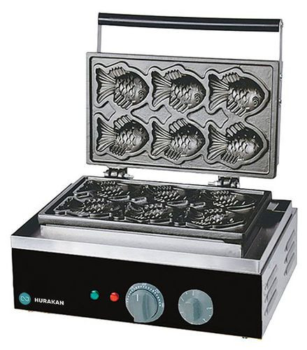 Вафельница HURAKAN HKN-GES6F (рыбки)