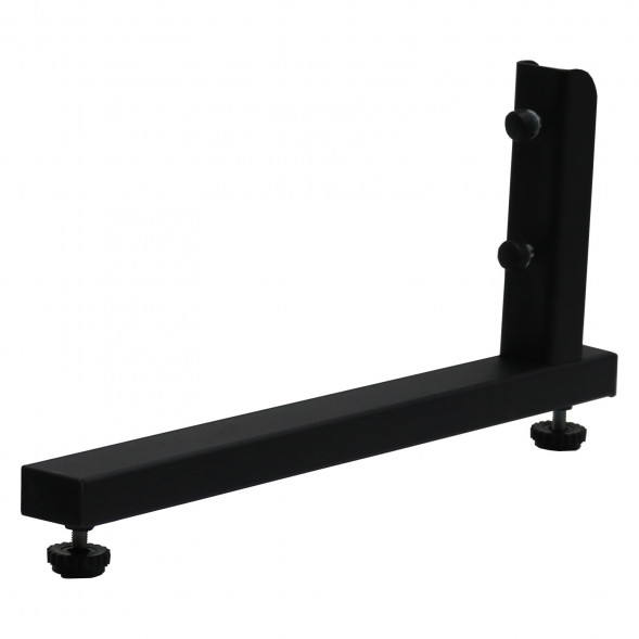 Опора односторонняя черный муар Лофт 40х25х420 мм