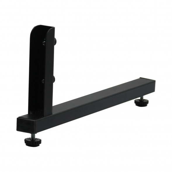 Опора односторонняя черный муар Лофт 40х25х420 мм