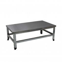 Подтоварник 900*500*300 мм верх - нержавеющая сталь