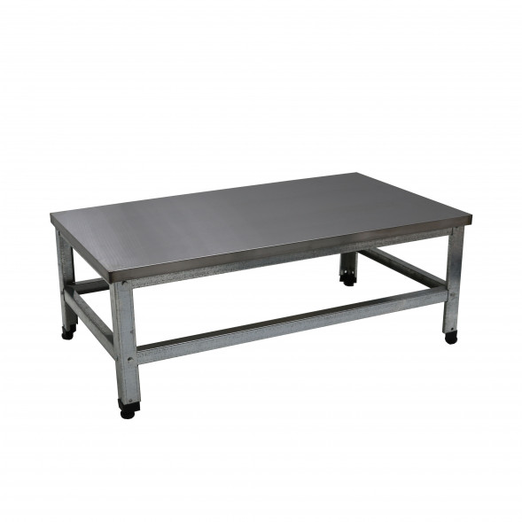 Подтоварник 900*500*300 мм верх - нержавеющая сталь