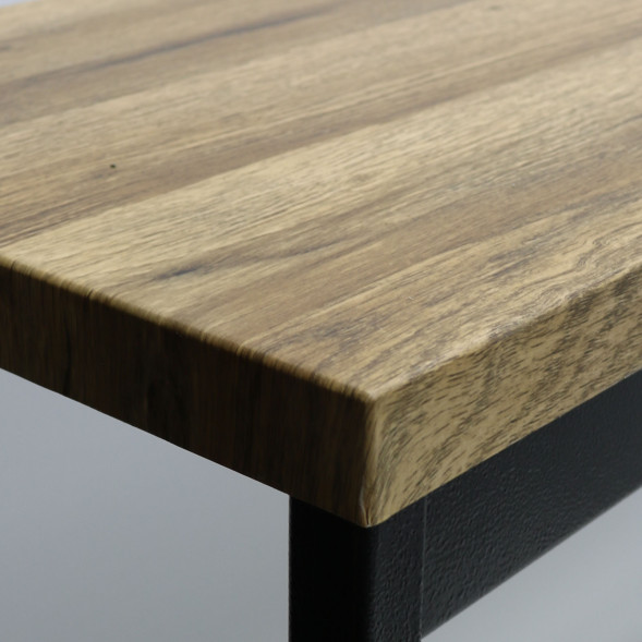 Стол барный Лофт 1200х350х1116 мм Дуб Вотан