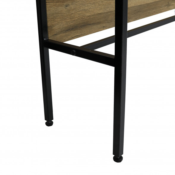 Стол барный Лофт 1200х350х1116 мм Дуб Вотан