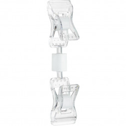 Зажим ценника двухсторонний (без ножки)