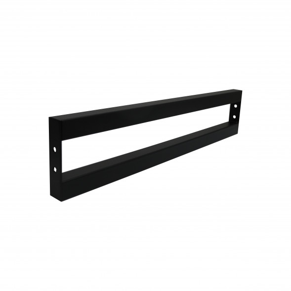 Соединитель рам пристенного стеллажа секция 600 мм черный муар