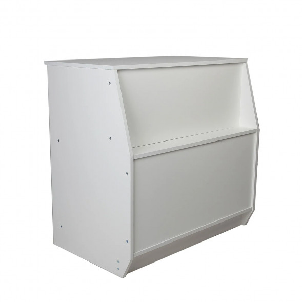 ПРС Прилавок рабочий ДСП 900х550х900 (белый, кромка в тон)