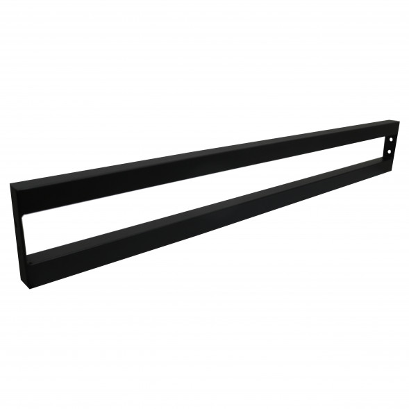 Соединитель рам пристенного стеллажа секция 900 мм черный муар