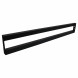 Соединитель рам пристенного стеллажа секция 900 мм черный муар