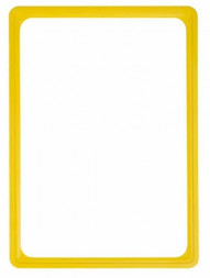 Рамка формат А4 желтая