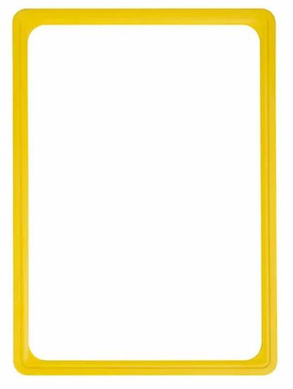 Рамка формат А4 желтая