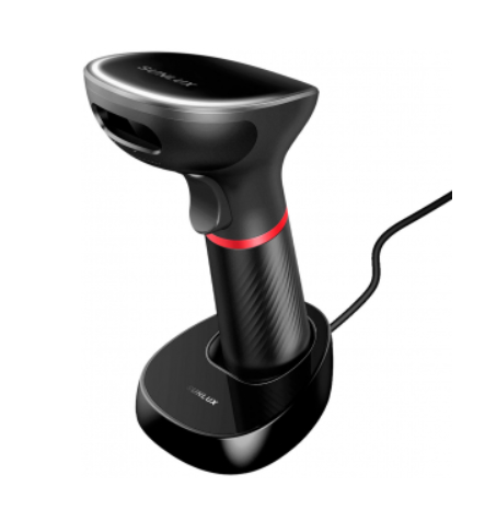 Сканер штрих-кода SUNLUX XL-9610 USB (2D, беспроводной, в комплекте с базовой станцией)