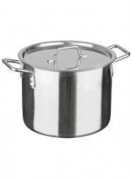 Котел 25,0л (d35см; h30см) Высокий [ОБЩЕПИТ]  Сварной Клепанные ручки,без ТРС