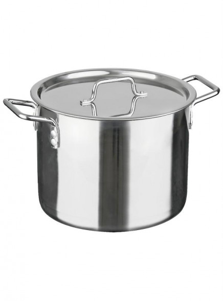 Котел 25,0л (d35см; h30см) Высокий [ОБЩЕПИТ]  Сварной Клепанные ручки,без ТРС