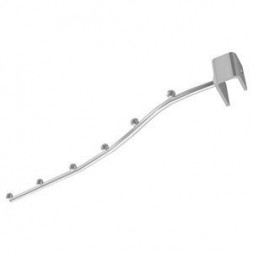 498 E05 Кронштейн на прямоугольную трубу D-6 мм L300мм