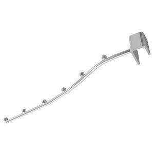 498 E05 Кронштейн на прямоугольную трубу D-6 мм L300мм