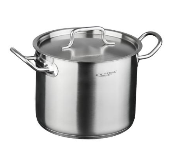 Кастрюля 5,0л (ОБЩЕПИТ) d-20 h-16 металл.кр. ТРС