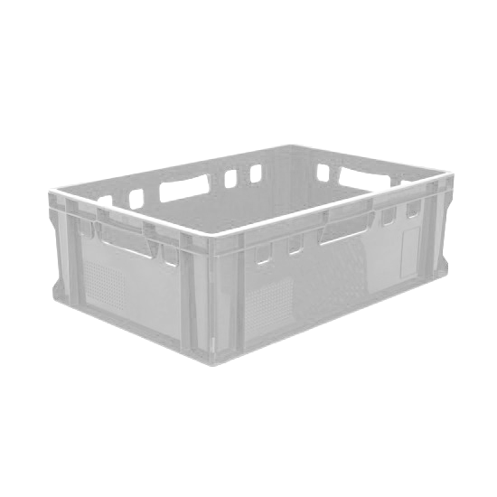 Ящик для мясоколбасных изделий Е 2 600*400*200 БЕЛЫЙ