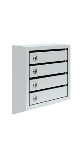 Ящик почтовый  ПМ-4 четырехсекционный