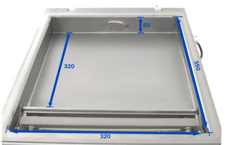 Вакуумный упаковщик DZ-300/PD FoodAtlas Eco