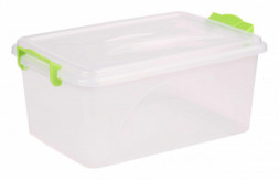 Контейнер 7,5л пищевой прямоугольной с ручкой М428