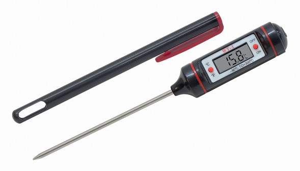 Термометр цифровой с иглой от -50 до +300С рп 001