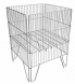 Корзина для распродаж 600х600х800 мм цинк,с надстройкой
