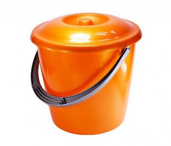 Ведро 5л Колор с крышкой 