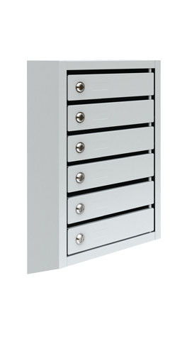 Ящик почтовый  ПМ-6 шестисекционный