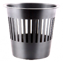 Ведро для бумаги сетчатое Стамм черное КР51