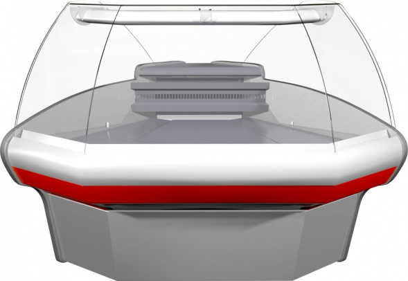 Витрина холодильная Carboma ВХСу-1 (угол наружный) BAVARIA