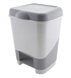 Контейнер для мусора с педалью 20л арт.С428
