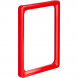 Рамка формат А6 красная