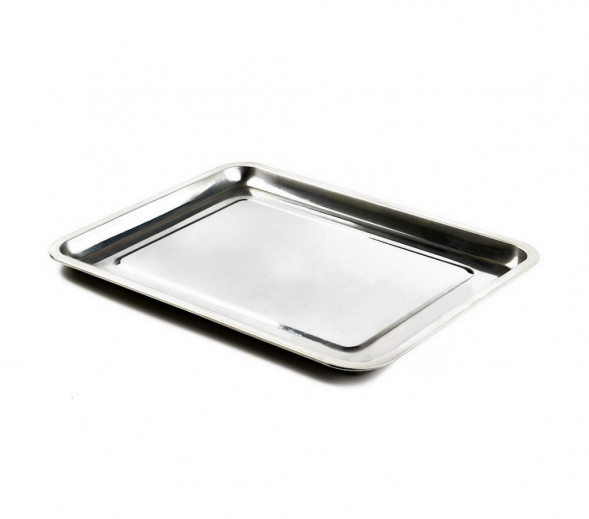 Поднос 400х300х20 мм, нерж.