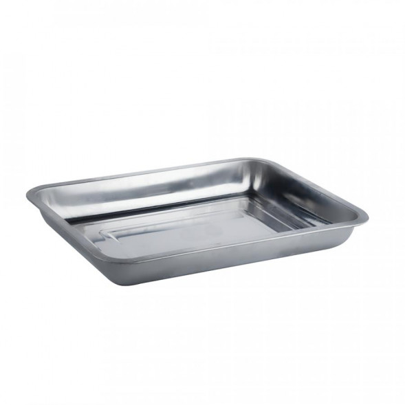 Поднос 400х300х48 мм, нерж.