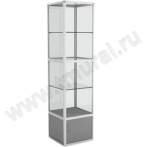 Витрина А/П 1-ств. (пенал) 500*500*2000