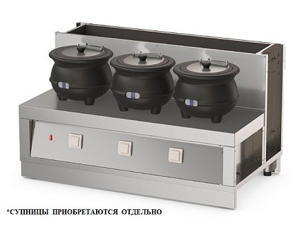 Регата - мармит 1-х блюд под эл.супницы М1.3С-1370-02