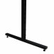 Стойка односторонняя черный муар Лофт 2300 мм