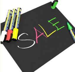 Маркерная доска А1 черная