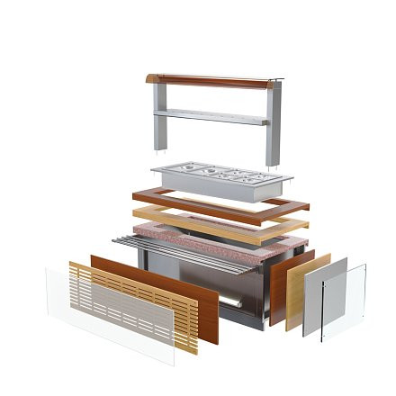 Регата - мармит 2-х блюд М2- 900-1240-02-П