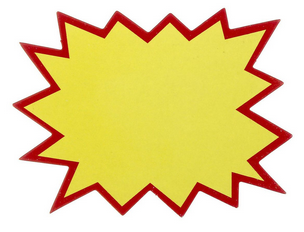 Ценник-реклама МАЛЫЙ