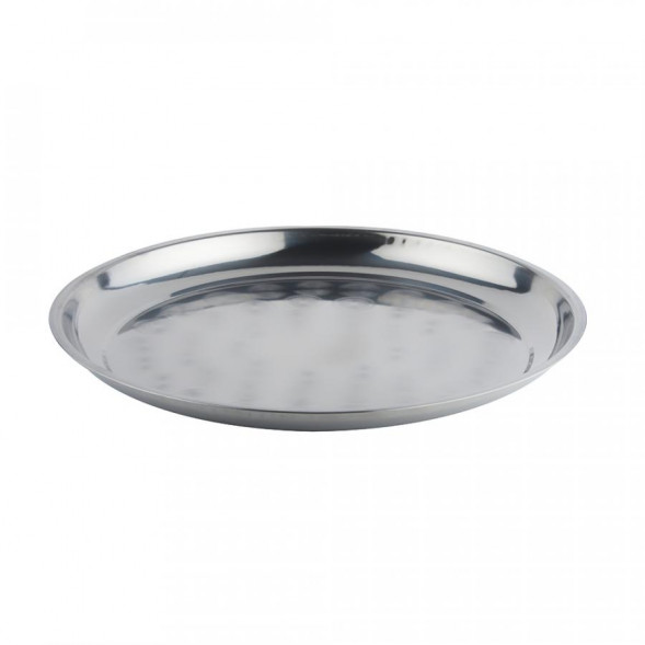 Поднос Д 34 мм,круглый, нерж.